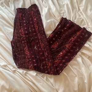 Mudd Flare Patterned Pants
